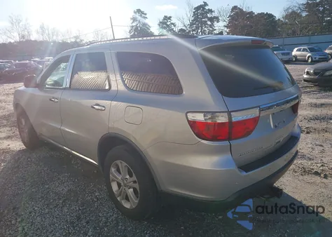 2011 Dodge Durango Crew z USA, uszkodzony, nr VIN 1D4RD4GG3BC729250